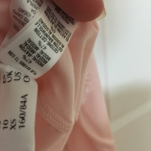 New with Defects LA PERLA Tres Souple Lace Detail Pyjama Set In Rose Size XS - Picture 8 of 9